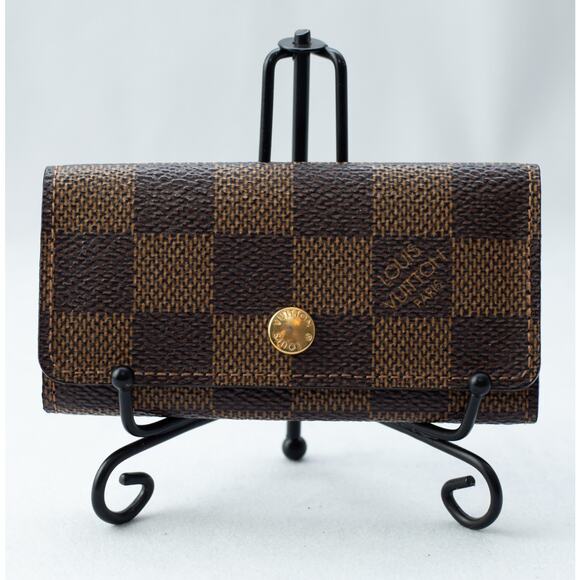 Louis Vuitton Multicles 4 Key Holder Damier Ebene CT4152 w/box & dustbag - Picture 1 of 15